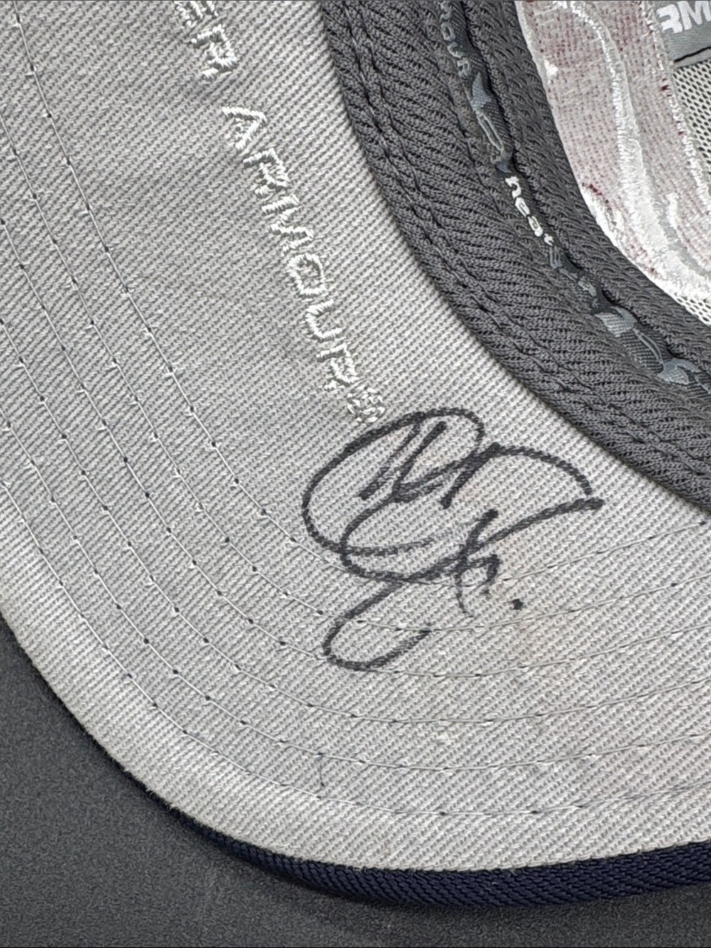 Under Armour Somerset Patriots Youth Baseball Cap Autographed - OSFM - Picture 5 of 6